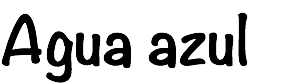 Agua azul