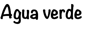 Agua verde